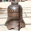 Outdoor Bronze Art Temple Decoration Large Brass Chinese Bell